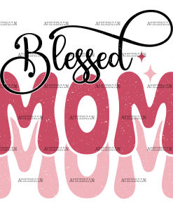 Blessed Mom-4 DTF Transfer
