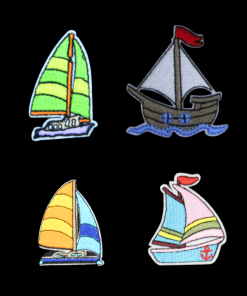 Boat Patch (Small/Embroidery)