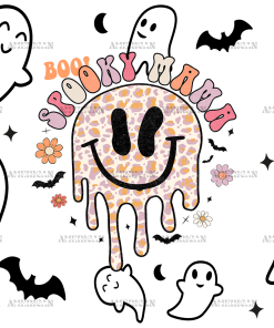 Boo Spooky Mama UV DTF Transfer