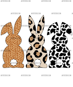 Bunnies DTF Transfer