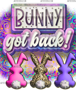 Bunny Got Back DTF Transfer