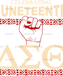 Celebrating Juneteenth AE0  DTF Transfer