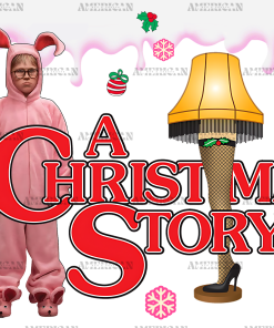 Christmas Story Fudge UV DTF Transfer