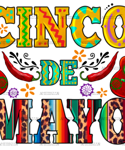 Cinco De Mayo-1 DTF Transfer