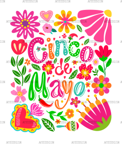 Cinco De Mayo-10 DTF Transfer