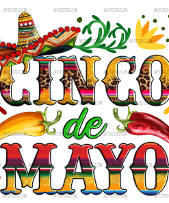 Cinco De Mayo-2 DTF Transfer