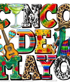 Cinco De Mayo-3 DTF Transfer