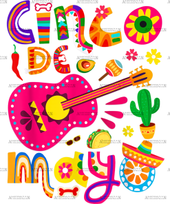 Cinco De Mayo-6 DTF Transfer