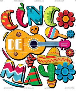 Cinco De Mayo-7 DTF Transfer