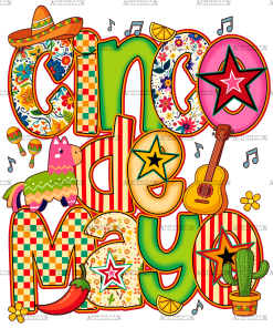 Cinco De Mayo-9 DTF Transfer