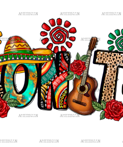 Cinco De Mayo Bonita DTF Transfer