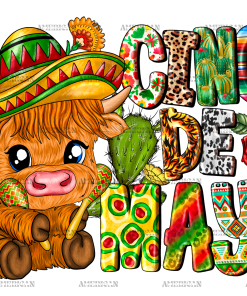 Cinco De Mayo Heifers-1 DTF Transfer