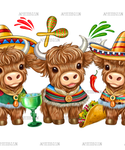 Cinco De Mayo Heifers-2 DTF Transfer