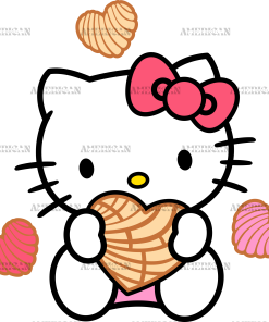 Concha Kitty DTF Transfer