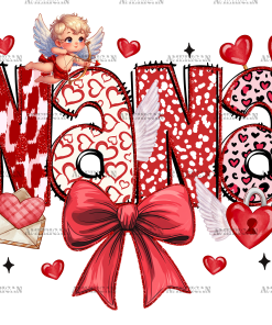 Cupid Nana  DTF Transfer