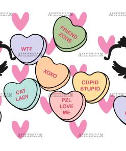 Cupid Stupid UV DTF Transfer