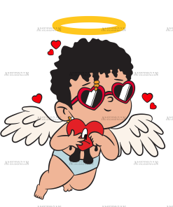 Cupid Valentine Benito DTF Transfer