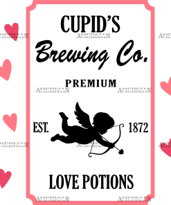 Cupids Brewing Co. Love Potions-4 UV DTF Transfer