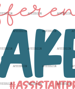 Difference Maker Assistant Principal DTF Transfer