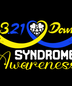 Down Syndrome Awareness DTF Transfer
