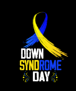 Down Syndrome Day Ribbon DTF Transfer