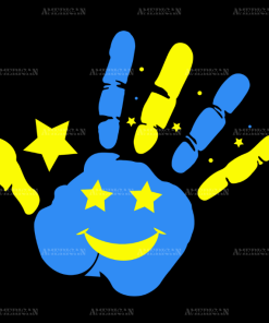 Down Syndrome Hand DTF Transfer