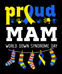 Down Syndrome Mam DTF Transfer