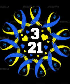 Down Syndrome March 21-2 DTF Transfer