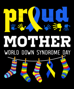 Down Syndrome Mother DTF Transfer