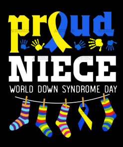 Down Syndrome Niece DTF Transfer