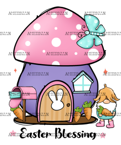 Easter Blessing DTF Transfer