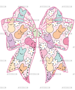 Easter Bow-2 DTF Transfer