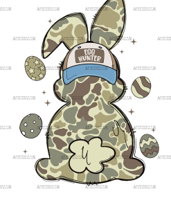 Easter Egg Hunter DTF Transfer