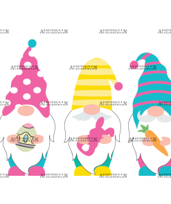 Easter Gnomies DTF Transfer