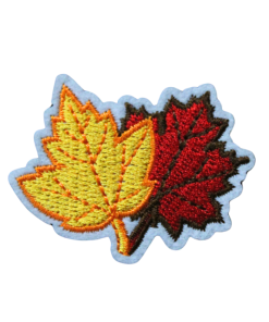 Fall Leaves Patch (Small/Embroidery)