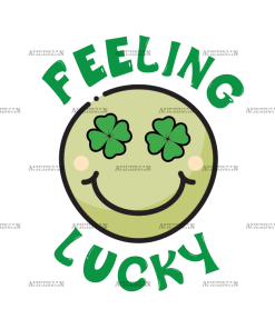 Feeling Lucky DTF Transfer