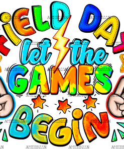 Field Day Let The Games Begin-1 DTF Transfer