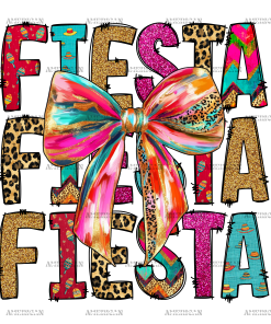 Fiesta Bow DTF Transfer