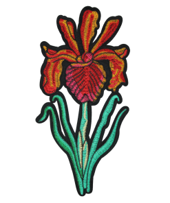 Sprouting Poppy Flower Patch (Large/Embroidery)