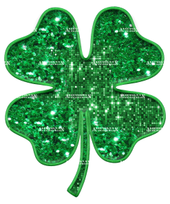 Four Leaf Clover DTF Transfer
