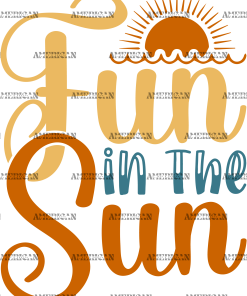 Fun In The Sun-1 DTF Transfer