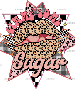 Gimme Some Sugar-1 DTF Transfer