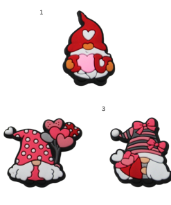 Gnomies Love Croc Charms