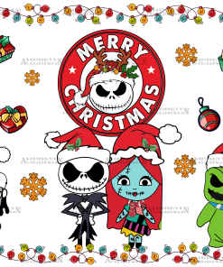 Grinch Christmas Halloween UV DTF Transfer