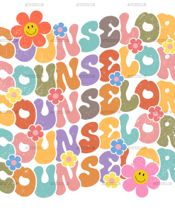 Groovy Counselor DTF Transfer