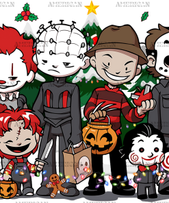 Hallochristmas Gifts UV DTF Transfer