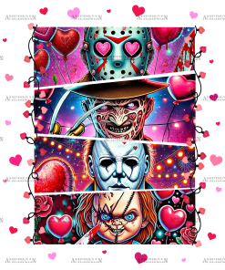 Halloween Valentine-3 DTF Transfer