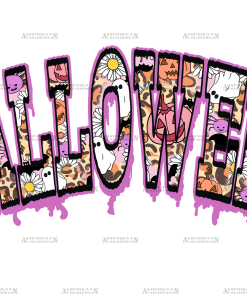 Halloween VarDrop UV DTF Transfer
