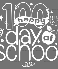 Happy 100th Day Of School-6 DTF Transfer