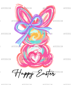 Happy Easter-1 DTF Transfer